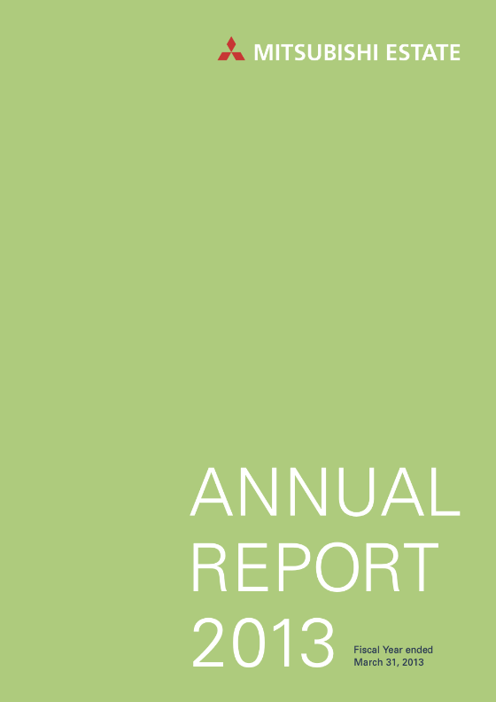 2013年 統合報告書