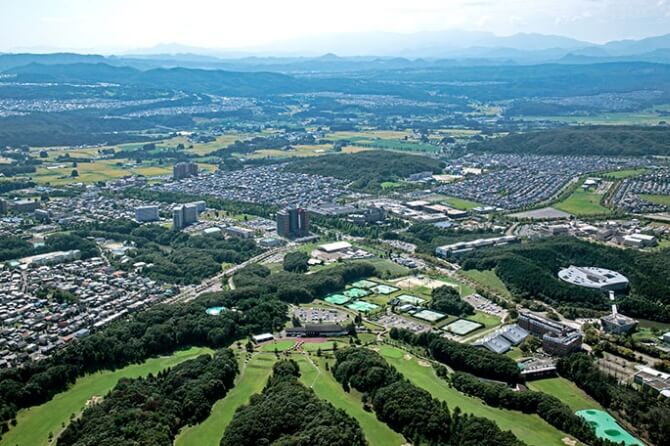 仙台市にある泉パークタウンの写真